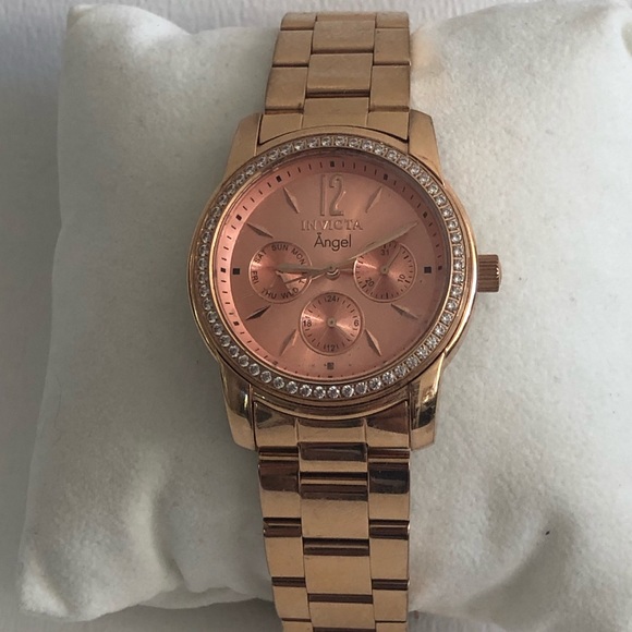 Invicta Angel watch in rose gold - Picture 2 of 6